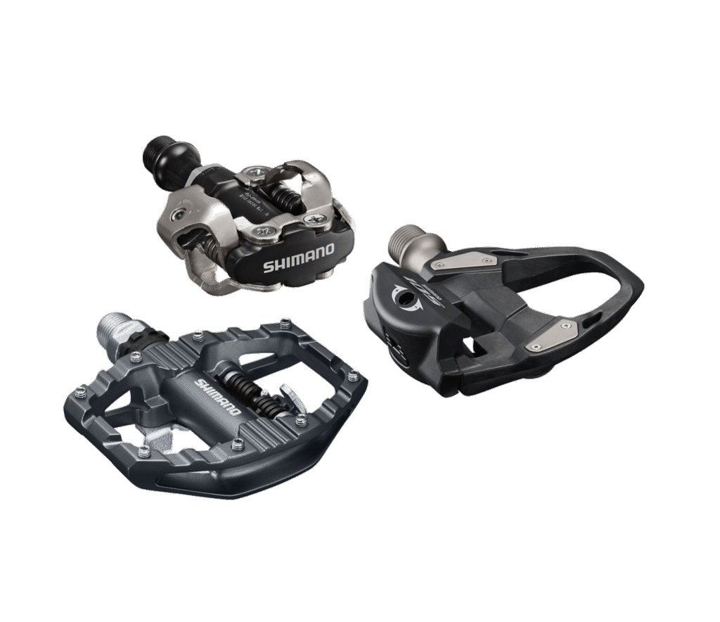 Clip-in Pedals (SPD MTB / SPD-SL Road / Look)